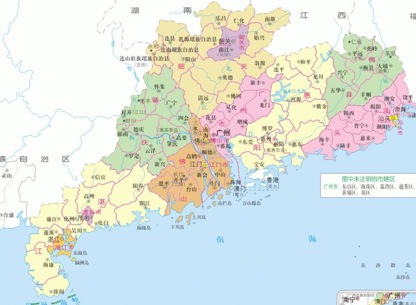 广东省为什么没有百强县 69 广东省为什么没有百强县