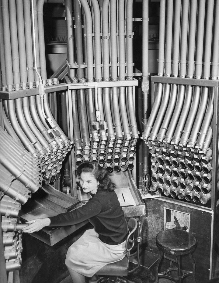 从19世纪开始在纽约曼哈顿运行的气动管道系统Pneumatic tube system 62 从19世纪开始在纽约曼哈顿运行的气动管道系统Pneumatic tube system