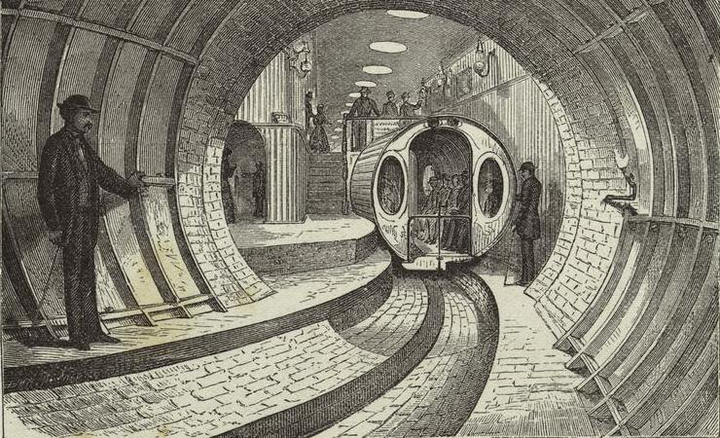 从19世纪开始在纽约曼哈顿运行的气动管道系统Pneumatic tube system 74 从19世纪开始在纽约曼哈顿运行的气动管道系统Pneumatic tube system